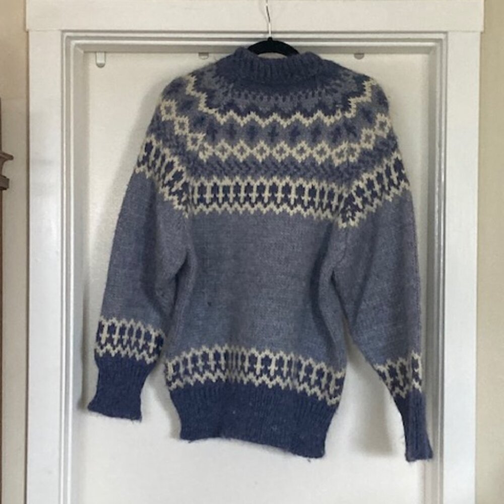 Murray Brothers pure new 100% wool ski sweater